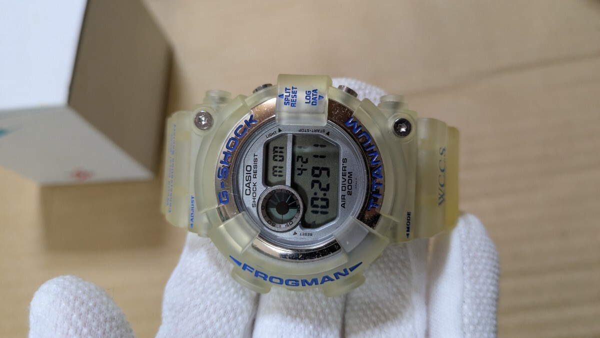 CASIO カシオ 稼動品 DW-8201WC G-SHOCK Gショック FROGMAN CASIO カシオ 稼動品 DW-8201WC G-SHOCK Gショック FROGMAN