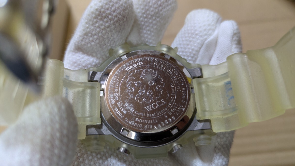 CASIO カシオ 稼動品 DW-8201WC G-SHOCK Gショック FROGMAN CASIO カシオ 稼動品 DW-8201WC G-SHOCK Gショック FROGMAN