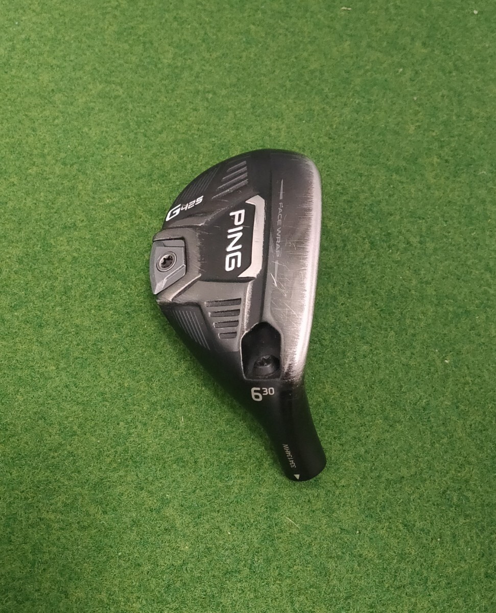 PING G425 ハイブリッド U6 30° ヘッド+ヘッドカバー ピン PING G425 ハイブリッド U6 30° ヘッド+ヘッドカバー ピン