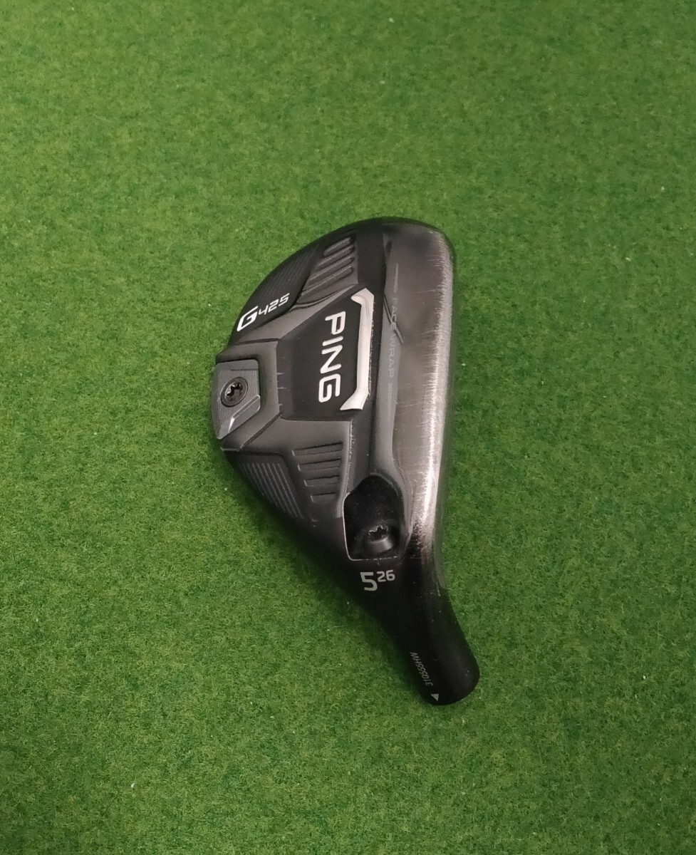 PING G425 ハイブリッド U5 26° ヘッド+ヘッドカバー ピン PING G425 ハイブリッド U5 26° ヘッド+ヘッドカバー ピン
