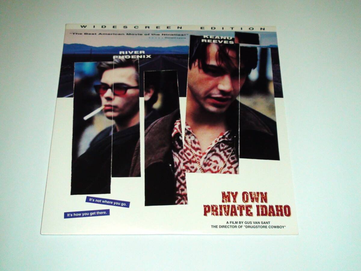 『マイ?プライベート?アイダホ/MY OWN PRIVATE IDAHO』US盤中古ＬＤ（レーザーディスク）　リヴァー?フェニックス