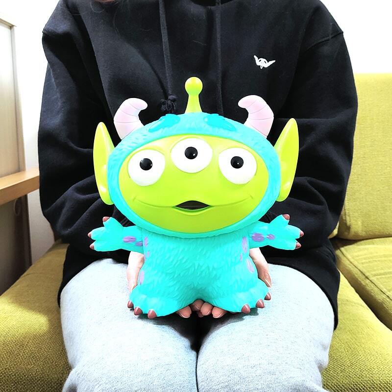 貯金箱 リトルグリーンメン エイリアン リミックス フィギュア トイストーリー ピクサー サリー かわいい アメリカン キャラクター_画像5