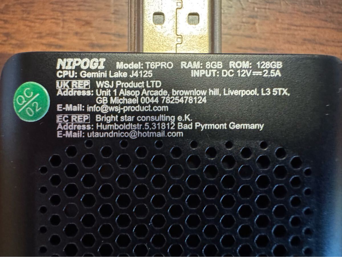NiPoGi スティックpc ミニpc Windows 11 Pro mini pc T6Pro NiPoGi スティックpc ミニpc Windows 11 Pro mini pc T6Pro