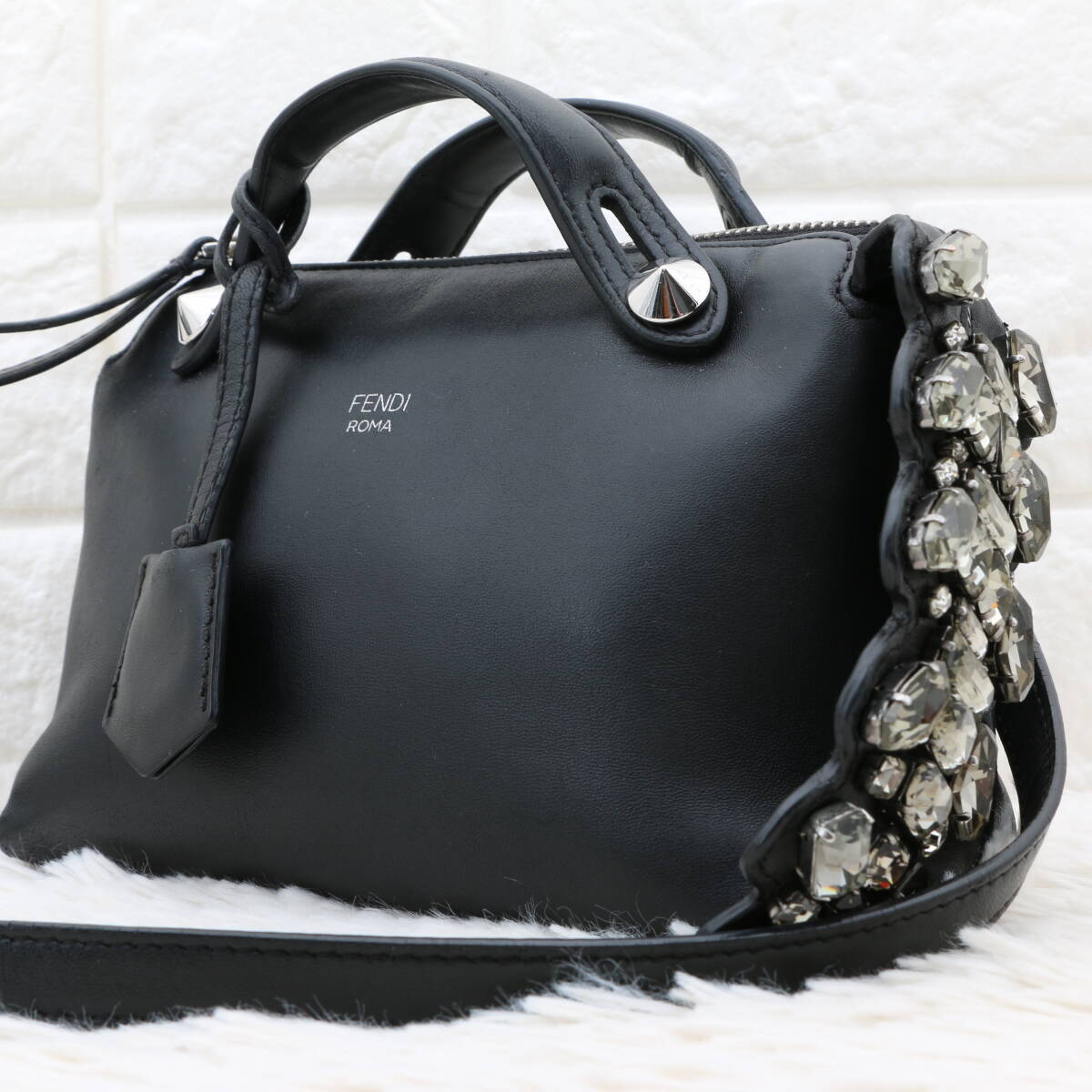 FENDI フェンディ ミニ バイザウェイ 2WAY ハンドバッグ FENDI フェンディ ミニ バイザウェイ 2WAY ハンドバッグ