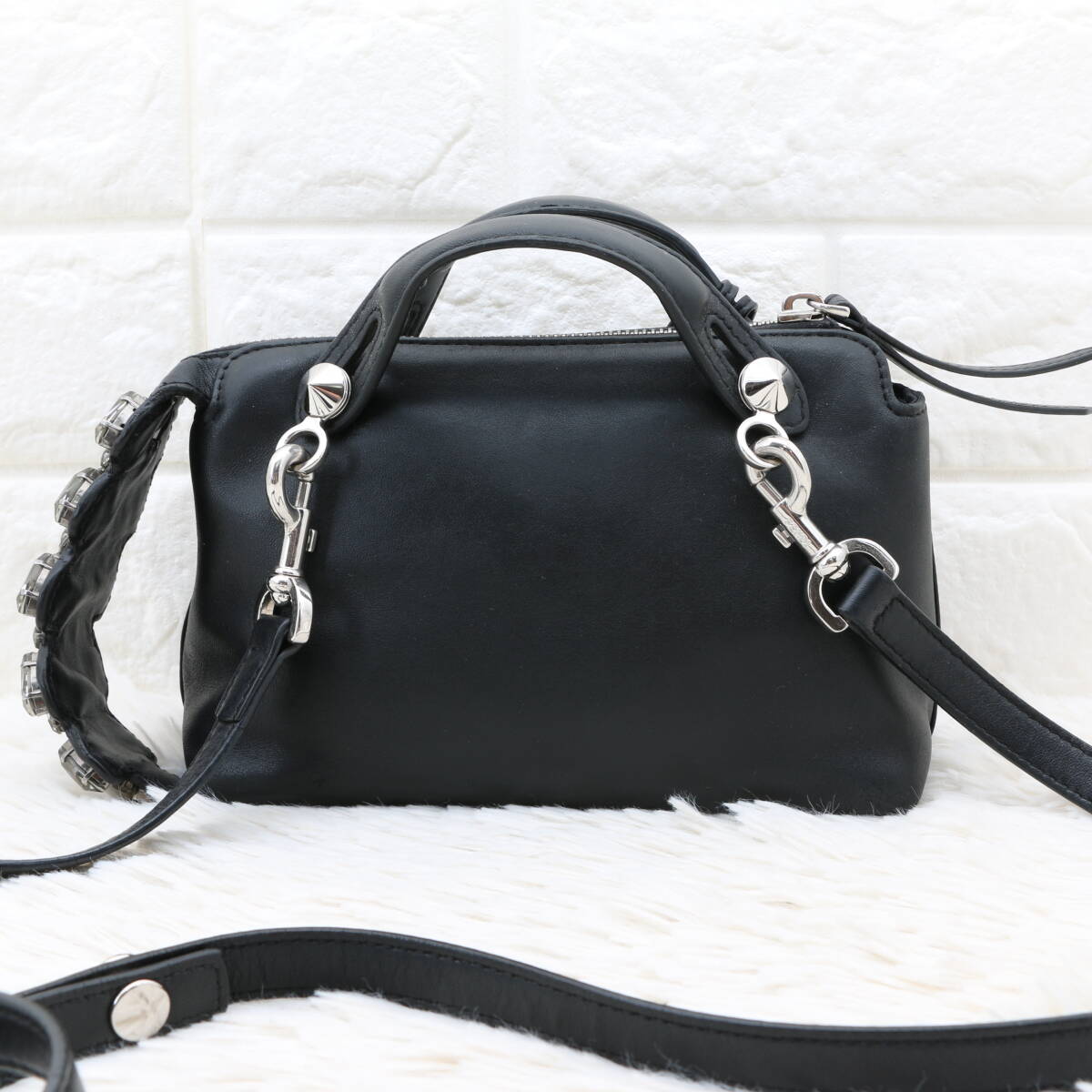 FENDI フェンディ ミニ バイザウェイ 2WAY ハンドバッグ FENDI フェンディ ミニ バイザウェイ 2WAY ハンドバッグ