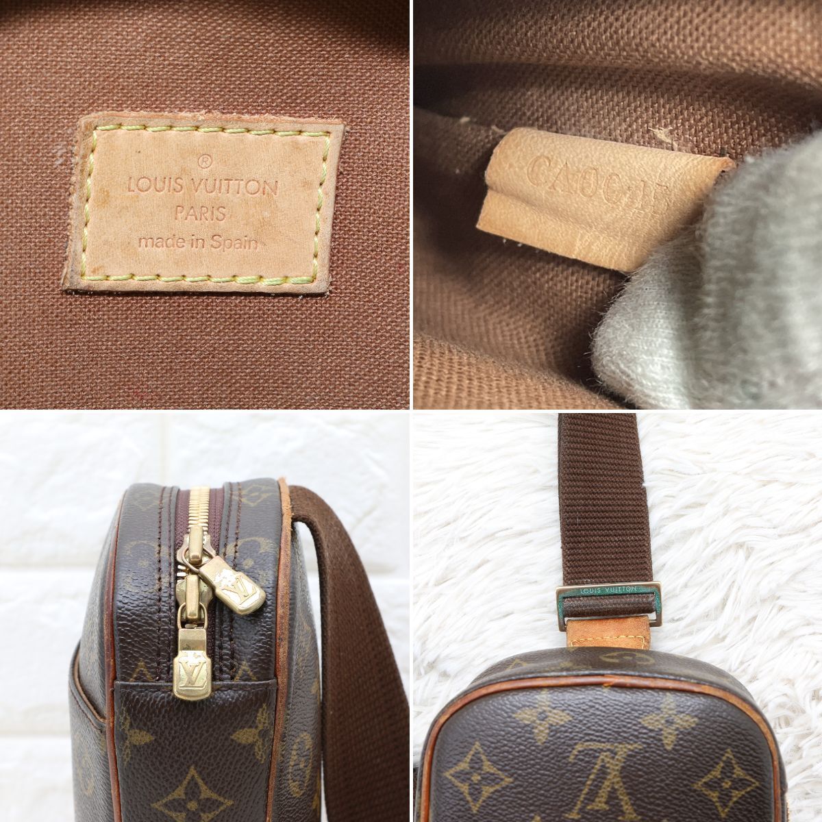 Louis Vuitton ルイヴィトン モノグラム ポシェット ガンジュ Louis Vuitton ルイヴィトン モノグラム ポシェット ガンジュ