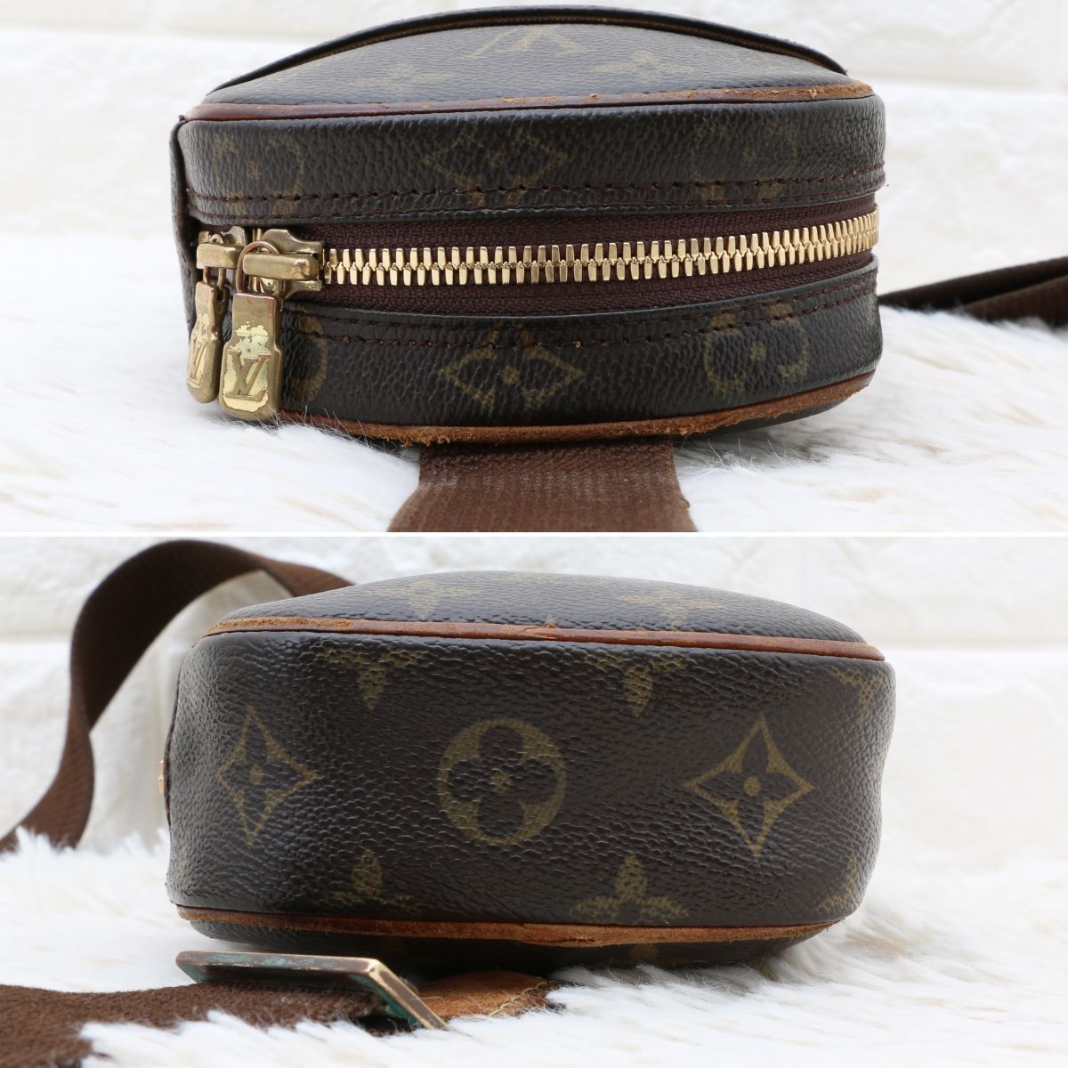 Louis Vuitton ルイヴィトン モノグラム ポシェット ガンジュ Louis Vuitton ルイヴィトン モノグラム ポシェット ガンジュ