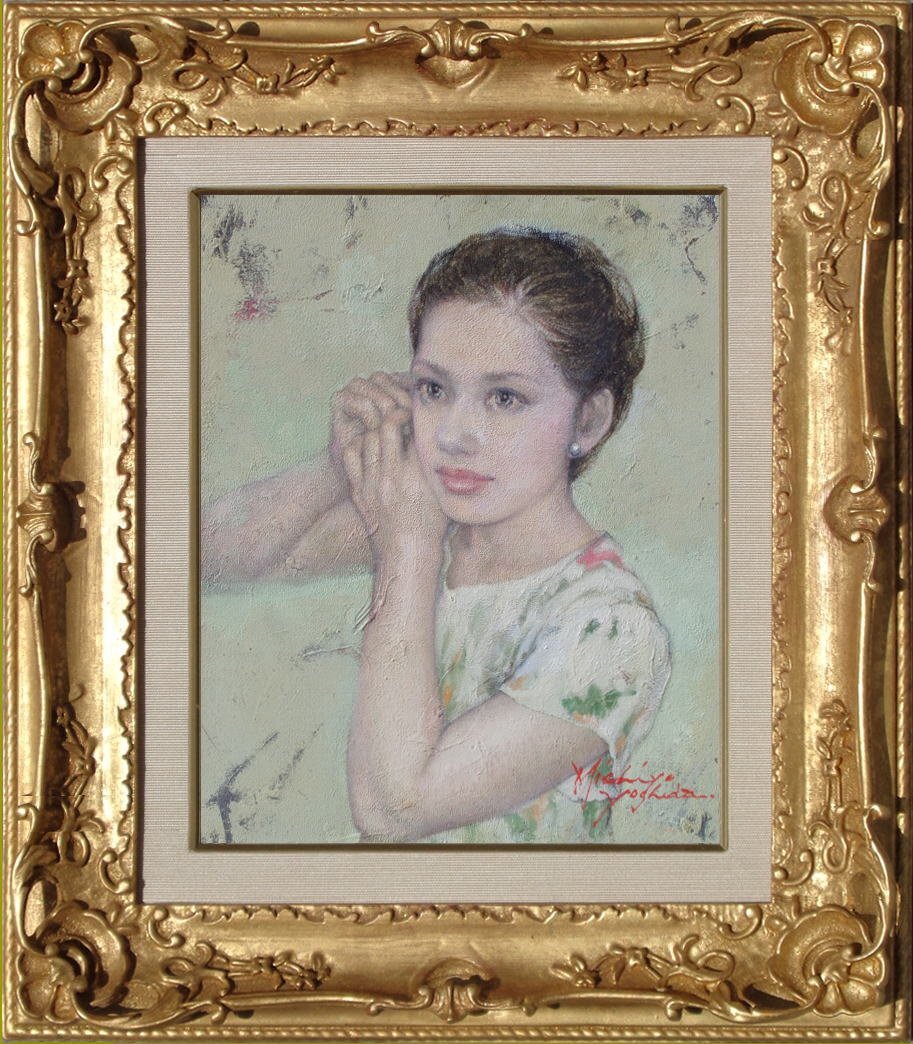 吉田美千代　絵画　心の行方　人物画 吉田美千代 絵画 心の行方 人物画 アート・写真