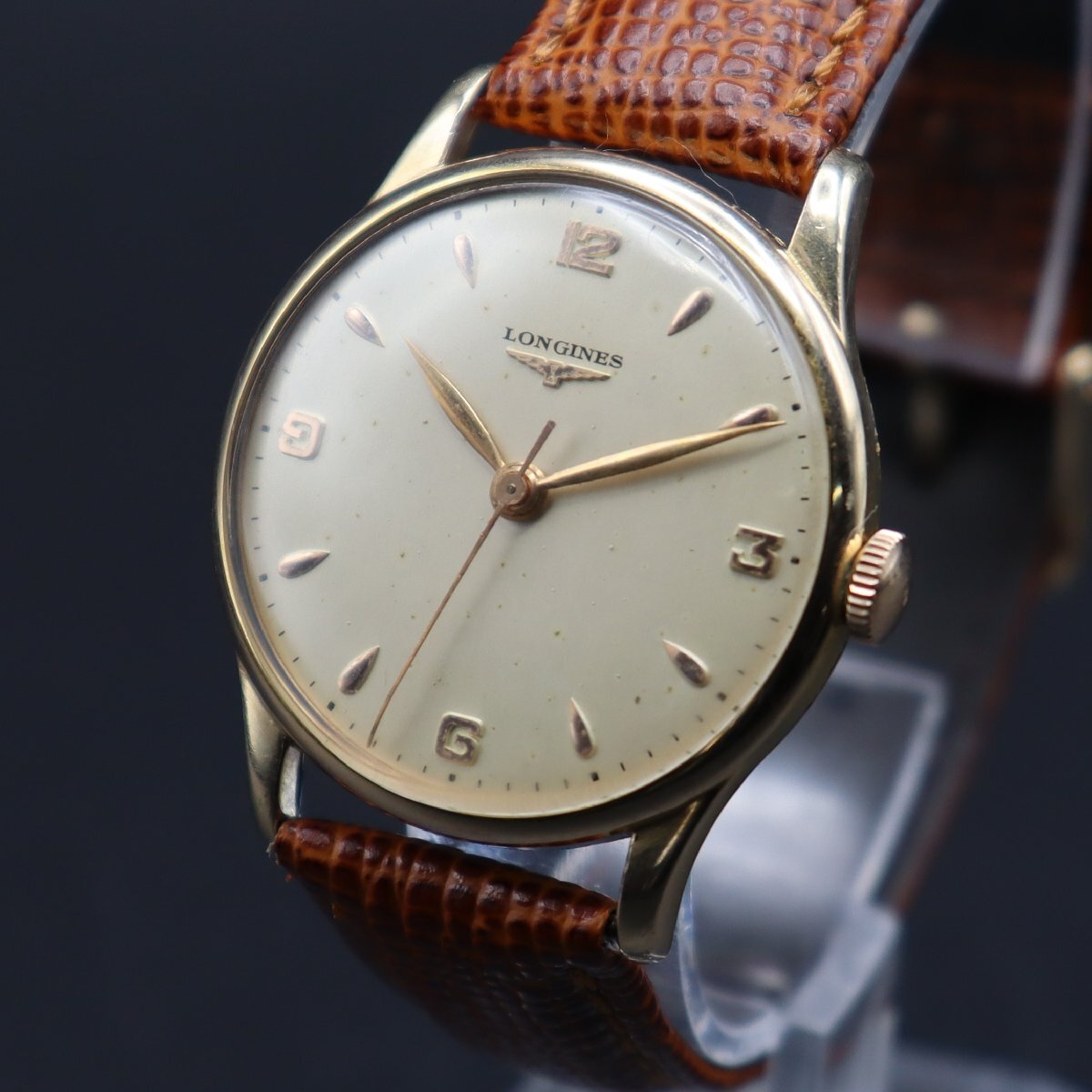 OH済 LONGINES ロンジン 手巻き Ref.6146-2-183 Cal.23ZS 飛び OH済 LONGINES ロンジン 手巻き Ref.6146-2-183 Cal.23ZS 飛び
