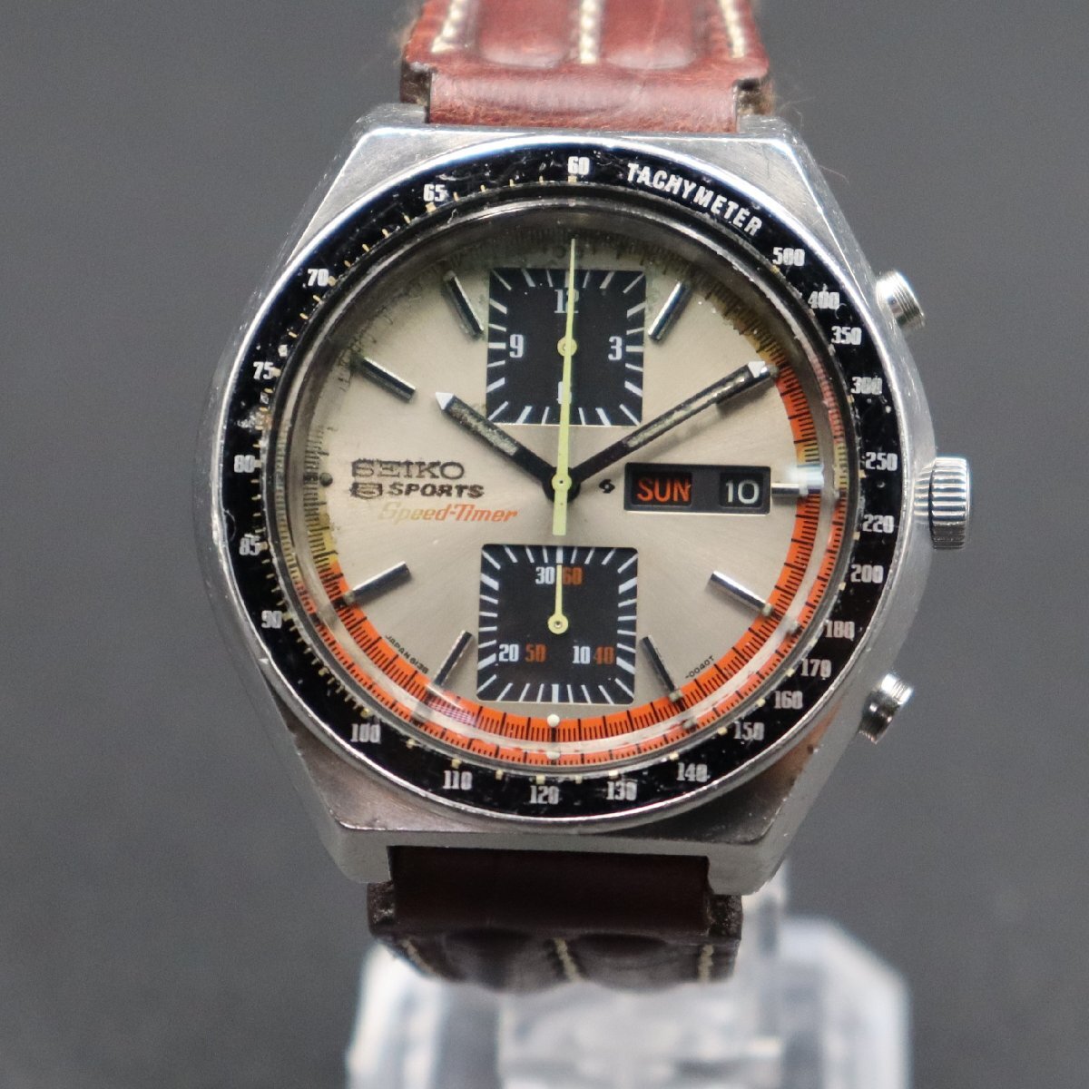 希少 OH済 SEIKO セイコー 5スポーツ スピードタイマー 角目 希少 OH済 SEIKO セイコー 5スポーツ スピードタイマー 角目