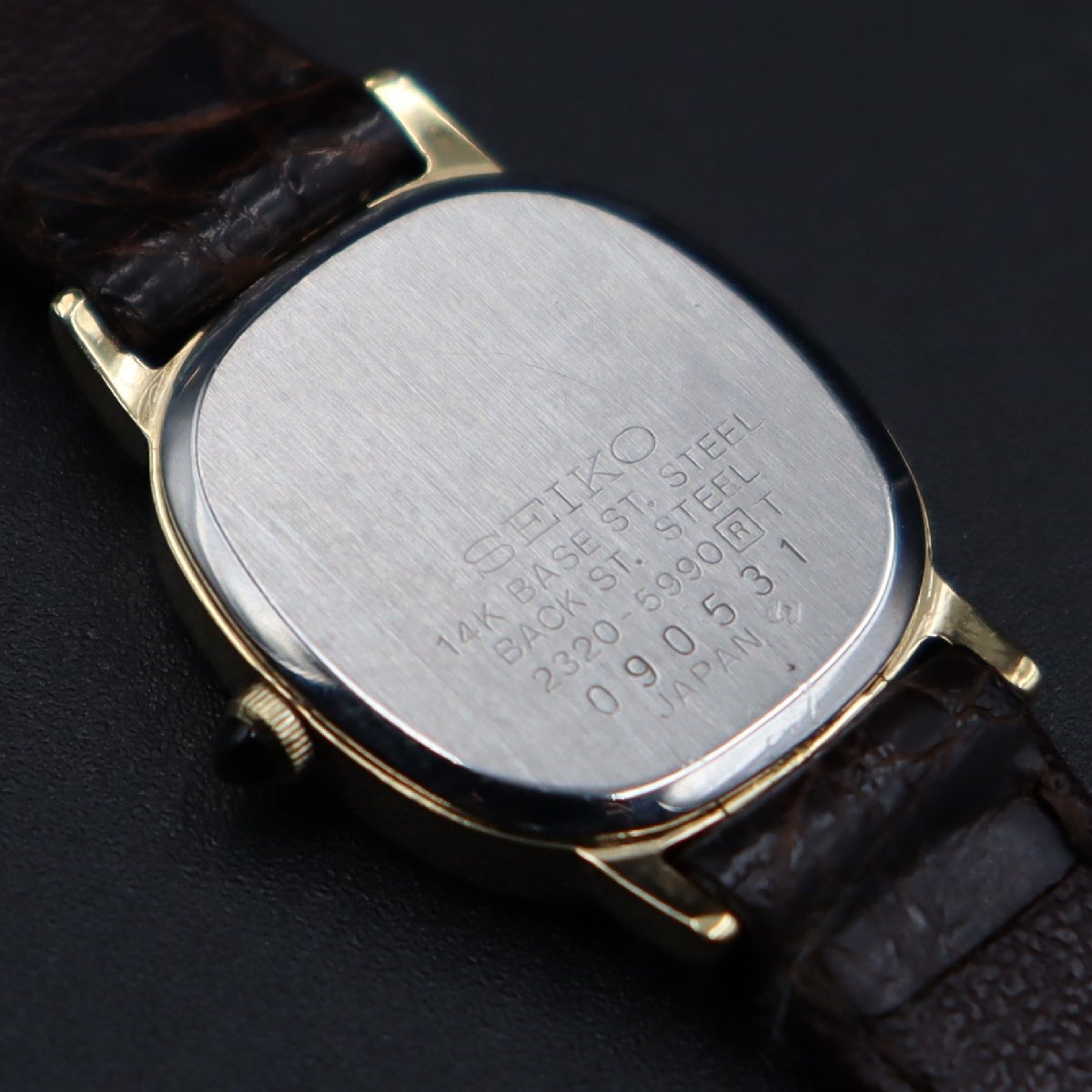 SEIKO Exceline セイコー エクセリーヌ 2320-5990 クォーツ 14K+ SEIKO Exceline セイコー エクセリーヌ 2320-5990 クォーツ 14K+