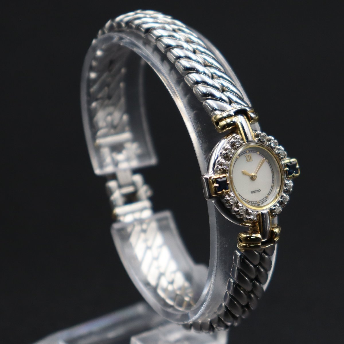 電池新品 SEIKO セイコー エクセリーヌ 1F20-0B60 クォーツ 12P 電池新品 SEIKO セイコー エクセリーヌ 1F20-0B60 クォーツ 12P