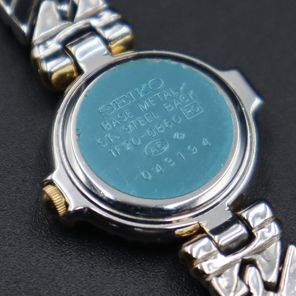 電池新品 SEIKO セイコー エクセリーヌ 1F20-0B60 クォーツ 12P 電池新品 SEIKO セイコー エクセリーヌ 1F20-0B60 クォーツ 12P