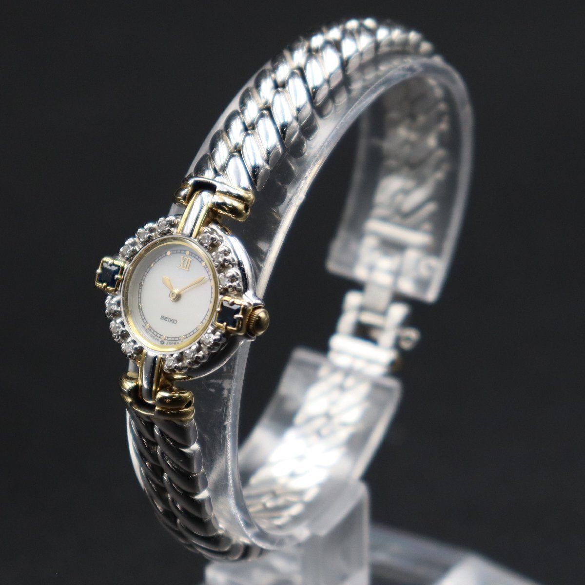 電池新品 SEIKO セイコー エクセリーヌ 1F20-0B60 クォーツ 12P 電池新品 SEIKO セイコー エクセリーヌ 1F20-0B60 クォーツ 12P