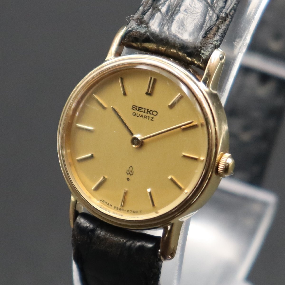 全ての SEIKO 電池新品 セイコー 14K 2320-0100 シングルクォーツ その他
