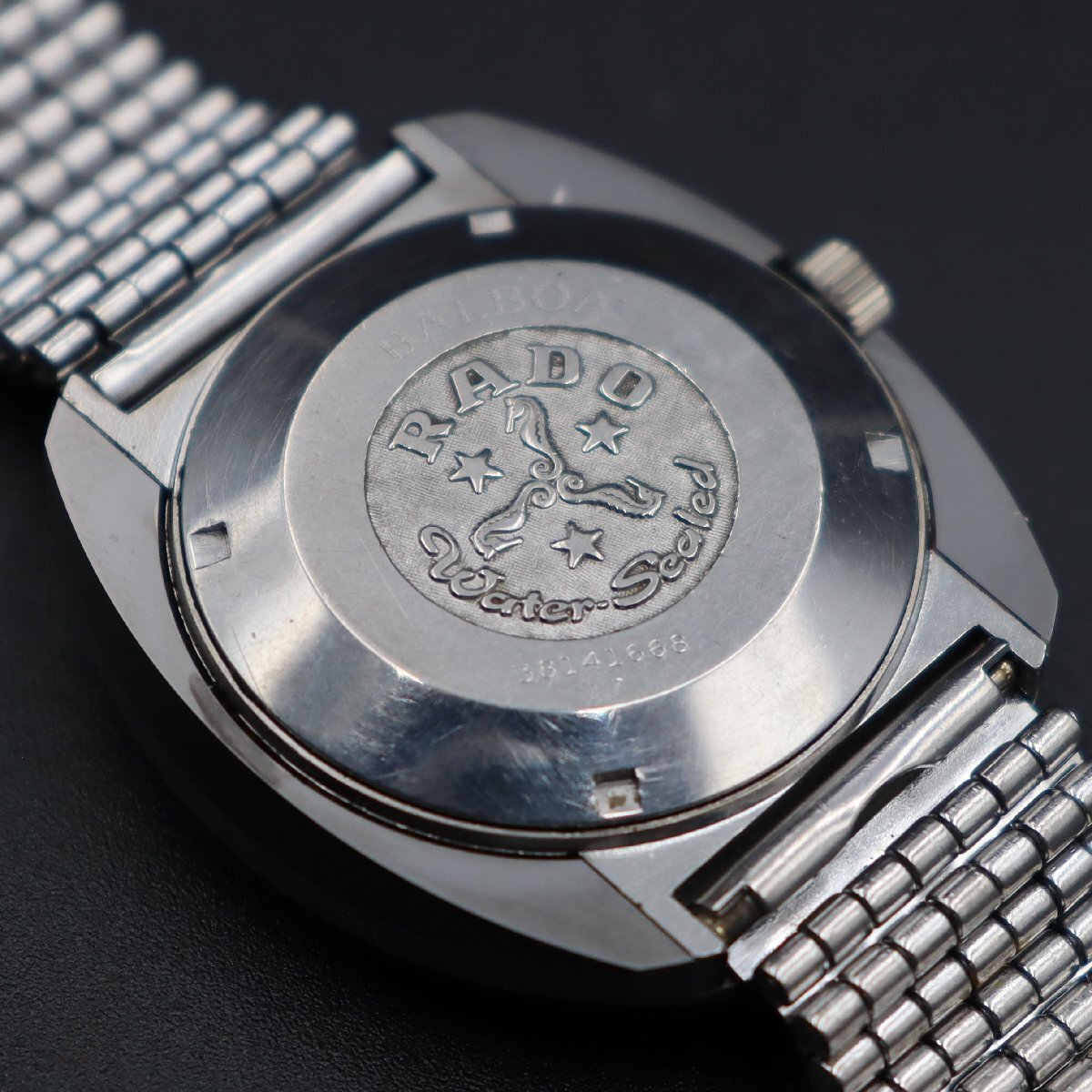 OH済 RADO BALBOA ラドー バルボア 自動巻 超硬ケース 13面