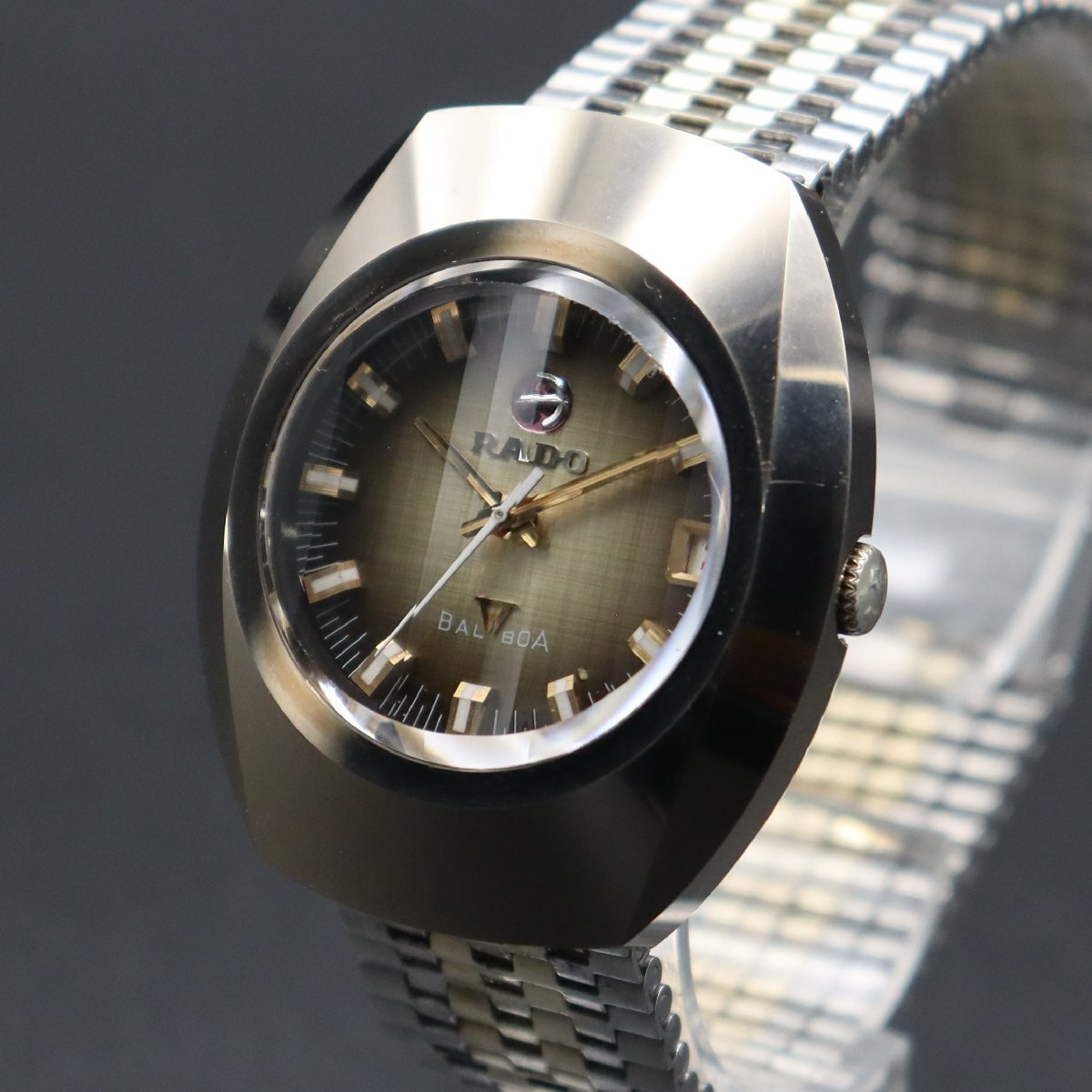 OH済 RADO BALBOA Ⅴ ラドー バルボア 自動巻き 超硬ケース OH済 RADO BALBOA Ⅴ ラドー バルボア 自動巻き 超硬ケース