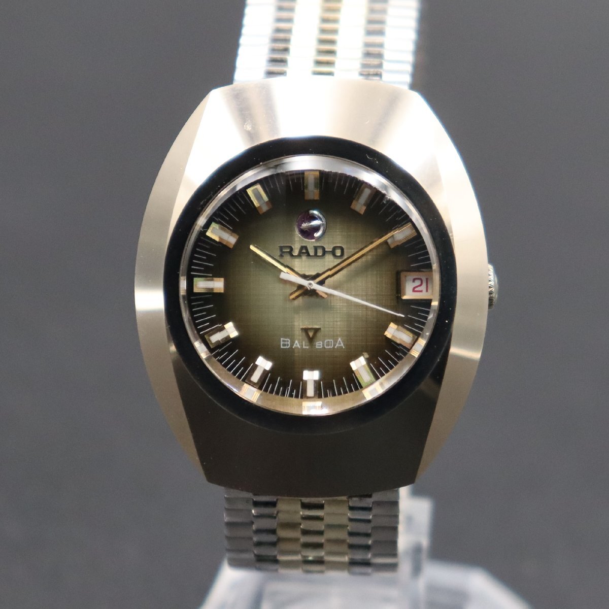 OH済 RADO BALBOA Ⅴ ラドー バルボア 自動巻き 超硬ケース OH済 RADO BALBOA Ⅴ ラドー バルボア 自動巻き 超硬ケース