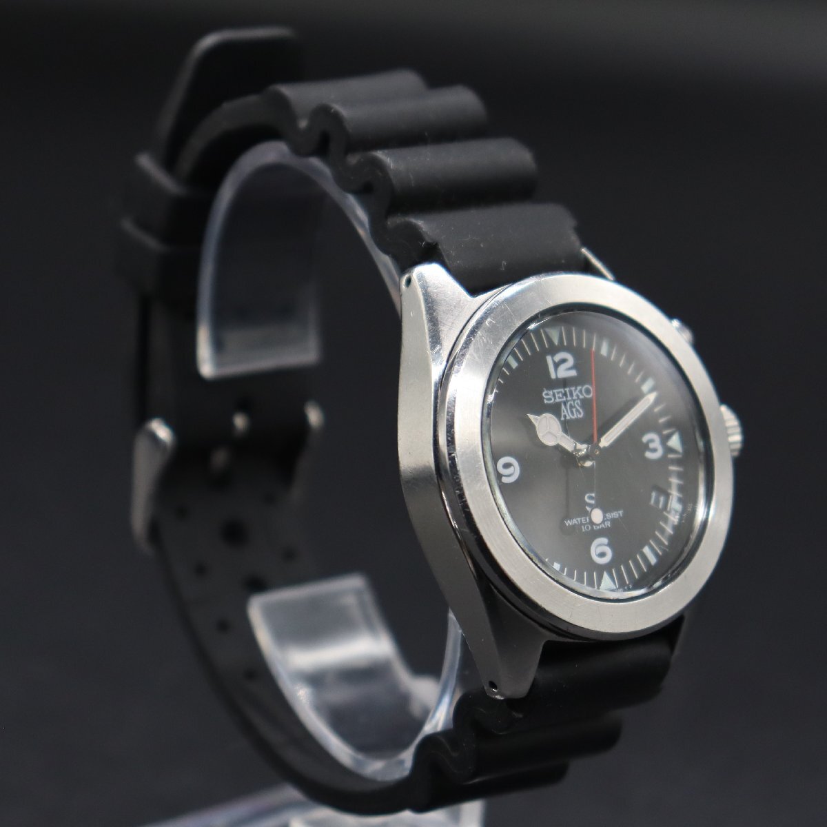 SEIKO SUS AGS セイコー サス 5M22-6C30 オートクォーツ SEIKO SUS AGS セイコー サス 5M22-6C30 オートクォーツ