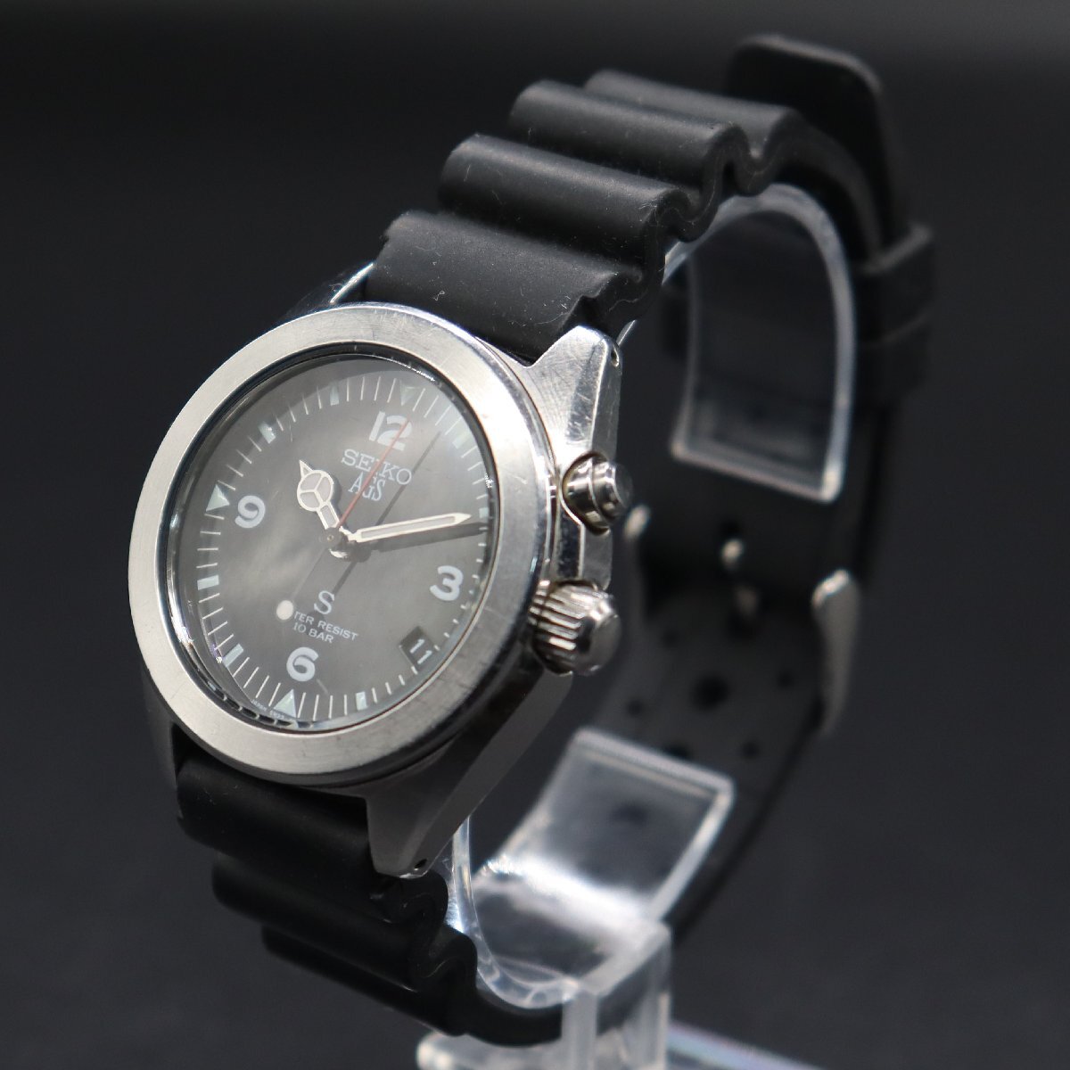 SEIKO SUS AGS セイコー サス 5M22-6C30 オートクォーツ SEIKO SUS AGS セイコー サス 5M22-6C30 オートクォーツ