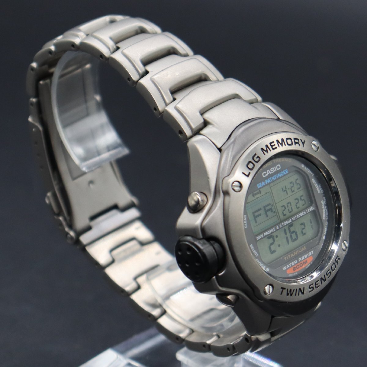 良品 CASIO SEA-PATHFINDER カシオ シーパスファインダー 潜水王 良品 CASIO SEA-PATHFINDER カシオ シーパスファインダー 潜水王