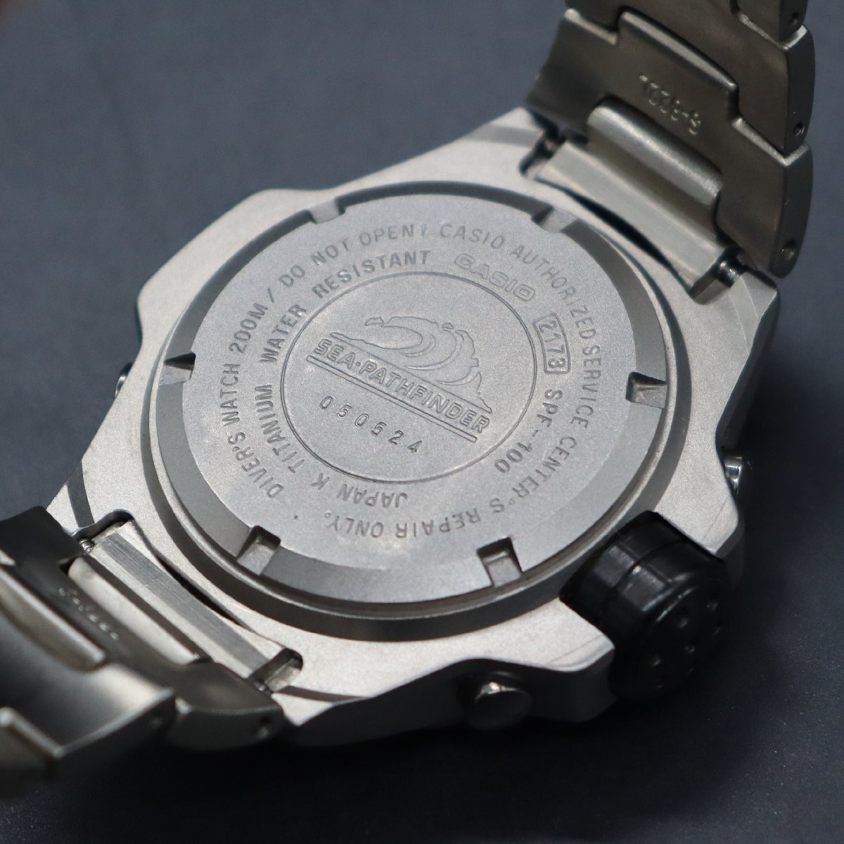 良品 CASIO SEA-PATHFINDER カシオ シーパスファインダー 潜水王 良品 CASIO SEA-PATHFINDER カシオ シーパスファインダー 潜水王