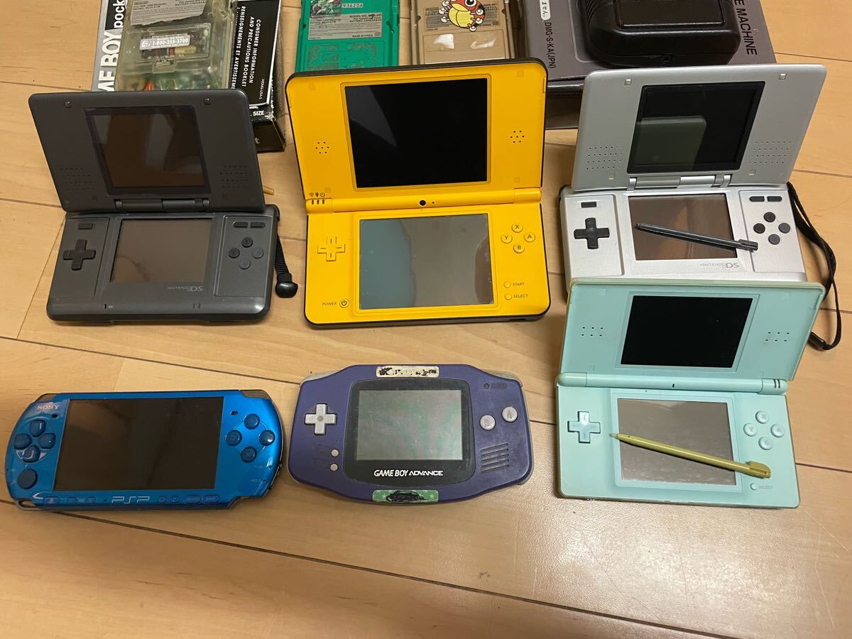 Nintendoゲーム機 PSP 本体 10点 セット ゲームボーイ ポケット Nintendoゲーム機 PSP 本体 10点 セット ゲームボーイ ポケット