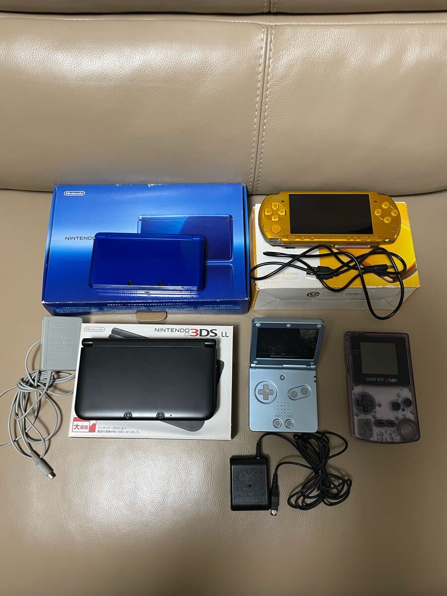 美品 ゲーム機本体まとめ 3DSLL 3DS PSP ゲームボーイカラー 美品 ゲーム機本体まとめ 3DSLL 3DS PSP ゲームボーイカラー