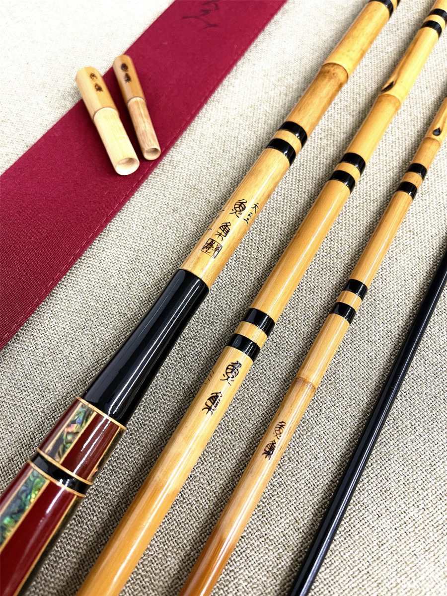 へら竿 竹竿 紀州和竿 魚集英雄作 天至 10.1尺 美品 へら竿 竹竿 紀州和竿 魚集英雄作 天至 10.1尺 美品