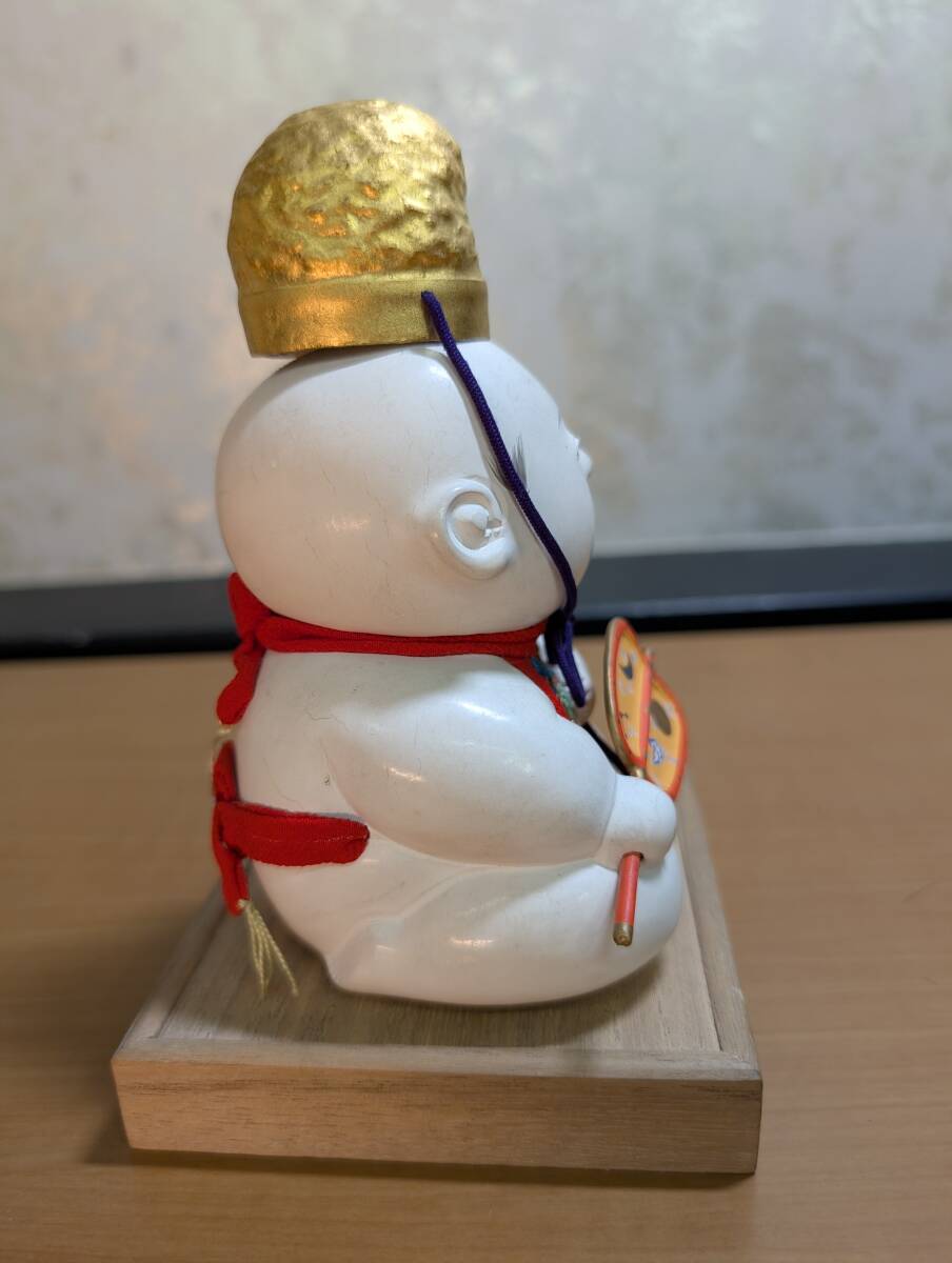 MT】 ②御所人形唐団持 丸平 大木平蔵商店 共箱あり 検時代日本 MT】 ②御所人形唐団持 丸平 大木平蔵商店 共箱あり 検時代日本