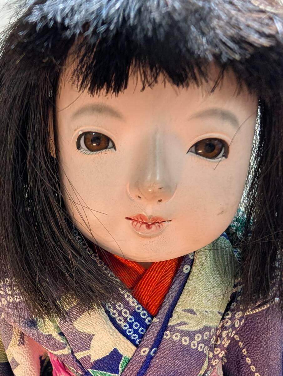 MT】①市松人形 都花斎 湖秋山作 縮緬時代着物 検アンティーク MT】①市松人形 都花斎 湖秋山作 縮緬時代着物 検アンティーク