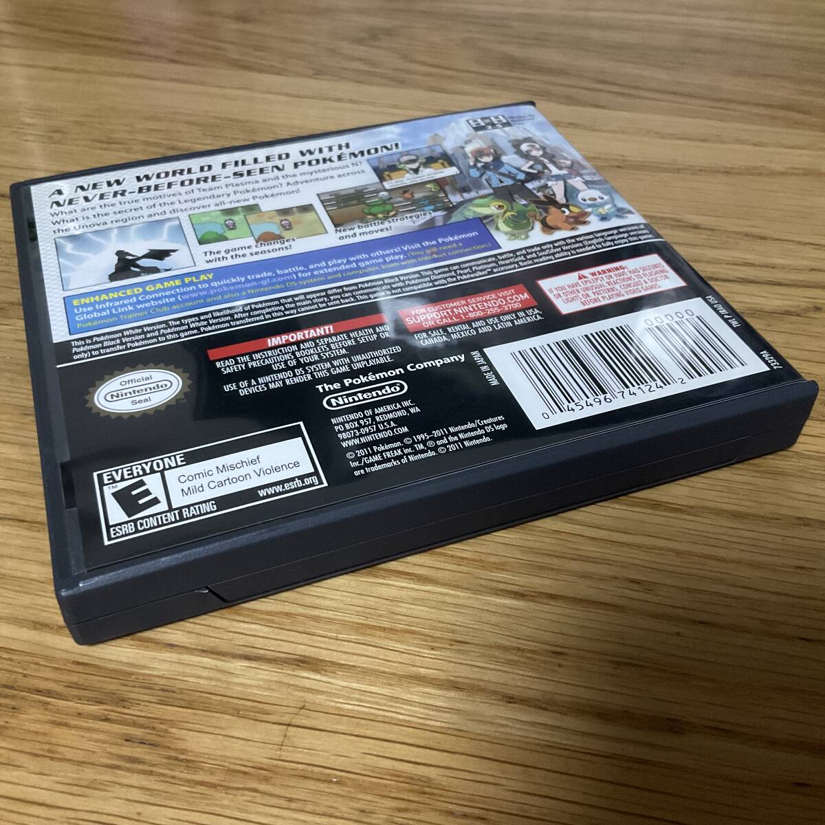 DS ポケットモンスター ホワイト 英語版 北米版 white ポケモン DS ポケットモンスター ホワイト 英語版 北米版 white ポケモン