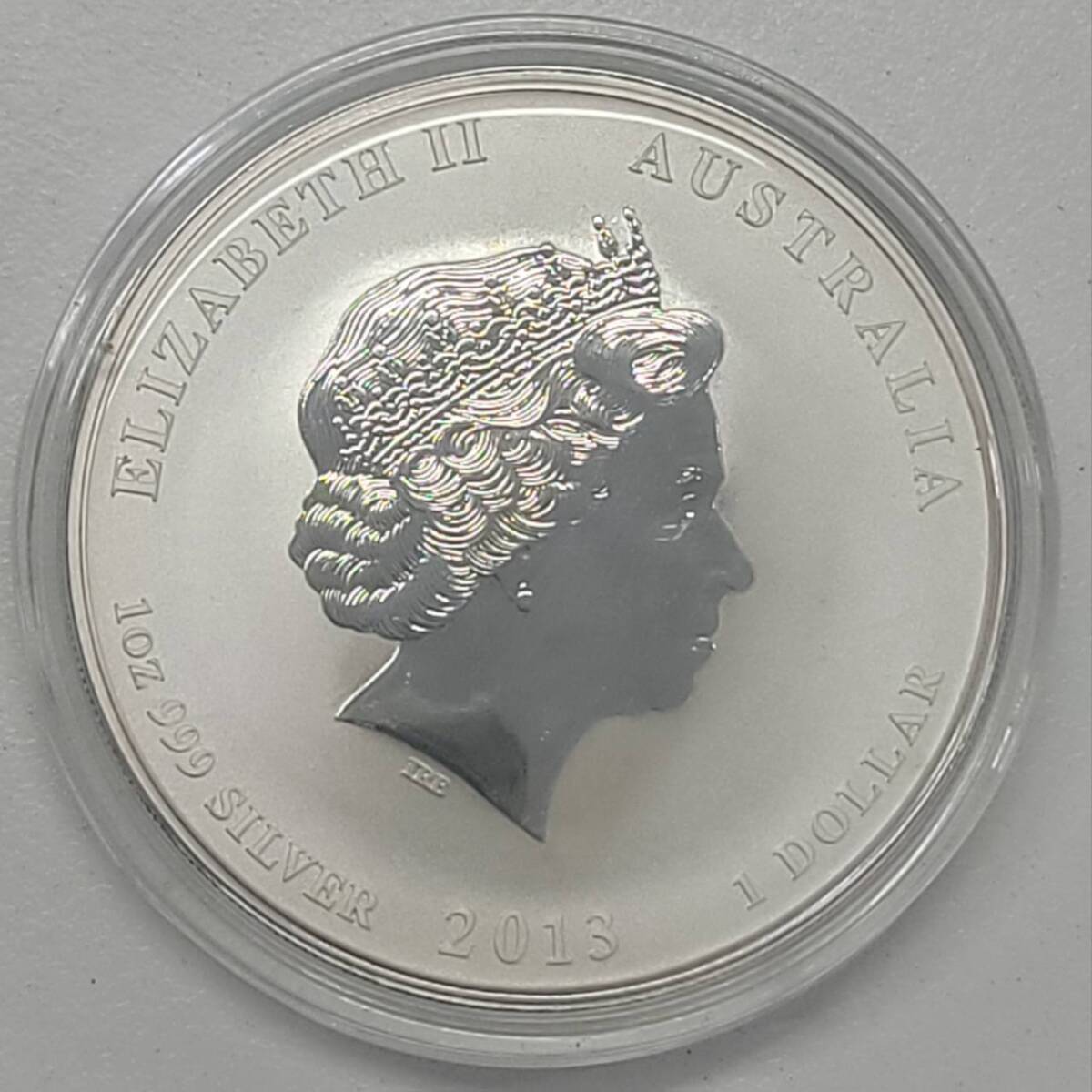 ☆オーストラリア銀貨 エリザベスⅡ女王 2013 蛇 snake 1oz 999 ☆オーストラリア銀貨 エリザベスⅡ女王 2013 蛇 snake 1oz 999
