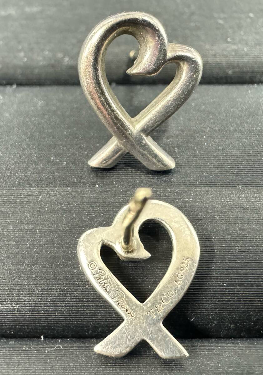 ☆TIFFANY&Co. ティファニー ラビングハート ピアス(※片耳のみ ☆TIFFANY&Co. ティファニー ラビングハート ピアス(※片耳のみ