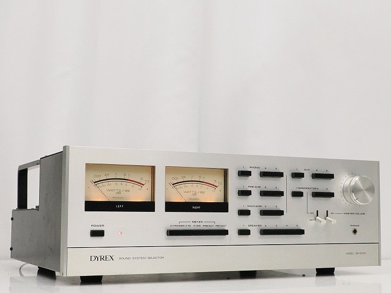☆DYREX ダイレックス SE-600R サウンドシステムセレクター 作動品