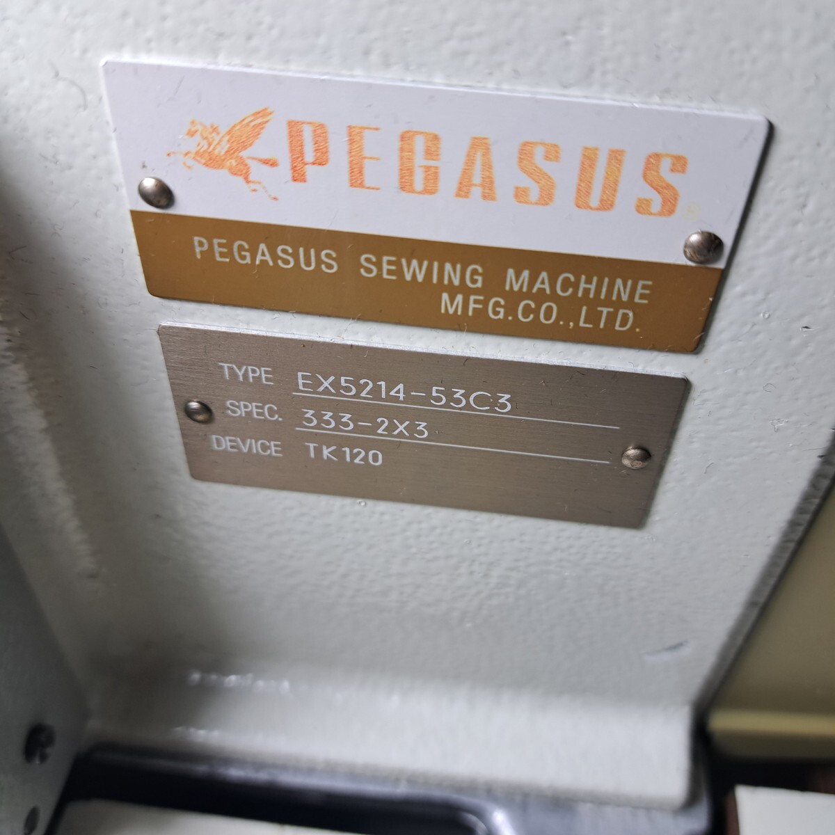  швейная машинка с оверлоком, блокировка, over швейная машинка с оверлоком, Pegasus 2 шт игла 4шт.@ нить обрыв пряжи . имеется over швейная машинка с оверлоком EX-5214(2x3)! полное обслуживание товар, источник питания 100V!