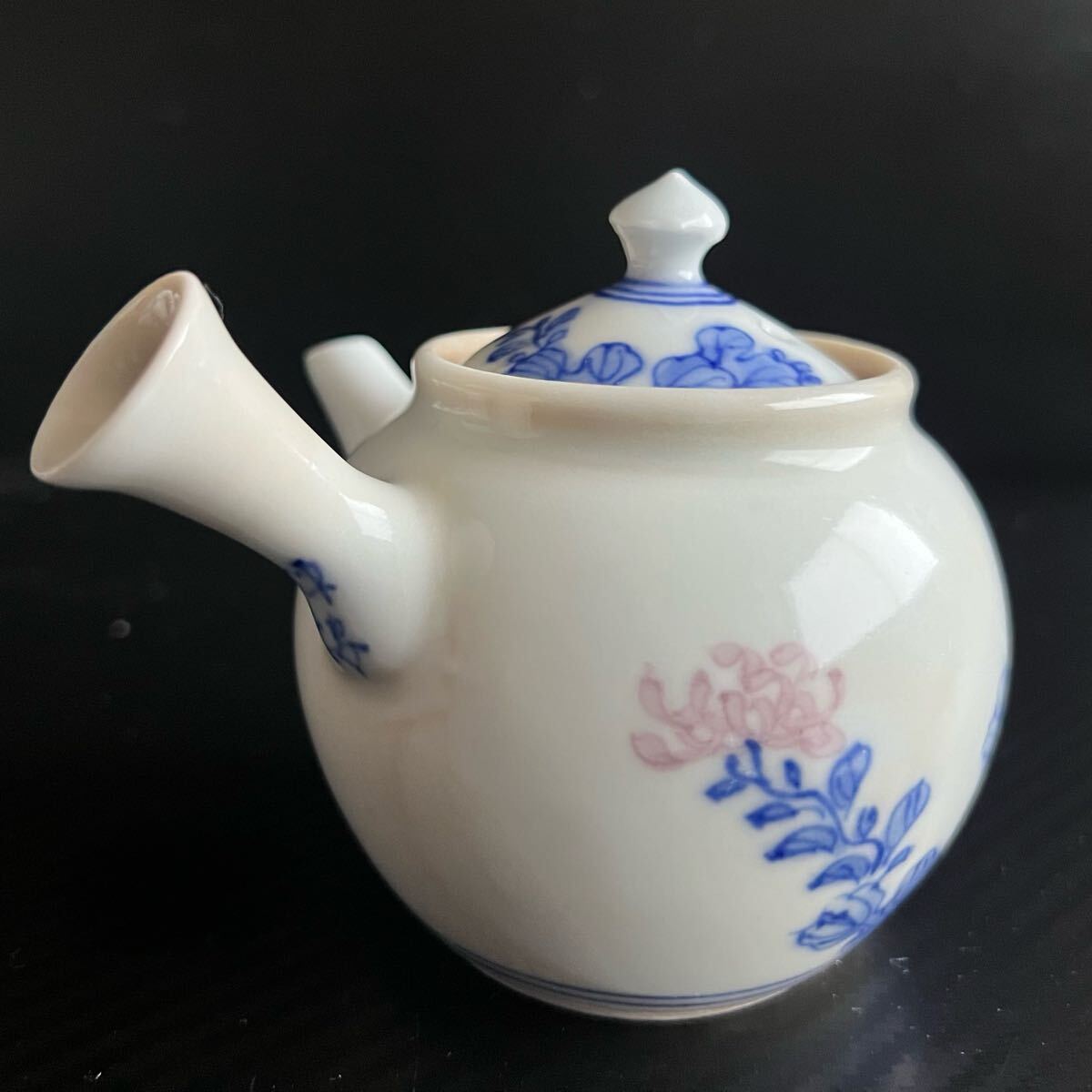 平安 竹泉造 色絵茶器 煎茶碗 五客 京焼 煎茶道具 染付 茶器 平安 竹泉造 色絵茶器 煎茶碗 五客 京焼 煎茶道具 染付 茶器
