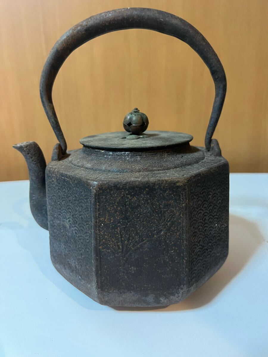 時代物 龍文堂 鉄瓶 茶道具 茶器 (鉄瓶)|売買された 時代物 龍文堂 鉄瓶 茶道具 茶器 (鉄瓶)|売買された