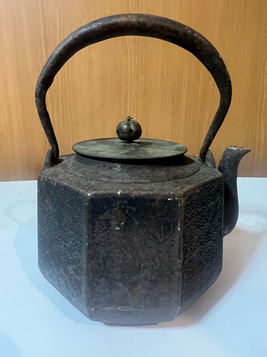 時代物 龍文堂 鉄瓶 茶道具 茶器 (鉄瓶)|売買された 時代物 龍文堂 鉄瓶 茶道具 茶器 (鉄瓶)|売買された