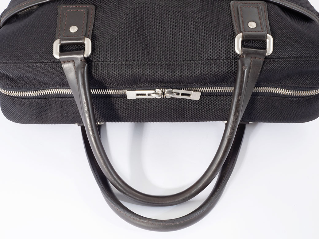 ルイヴィトン ヤック ビジネスバッグ M93082 ダミエ ジェアンキャンバス ノワール メンズ ブリーフケース LOUIS VUITTON 中古_画像5