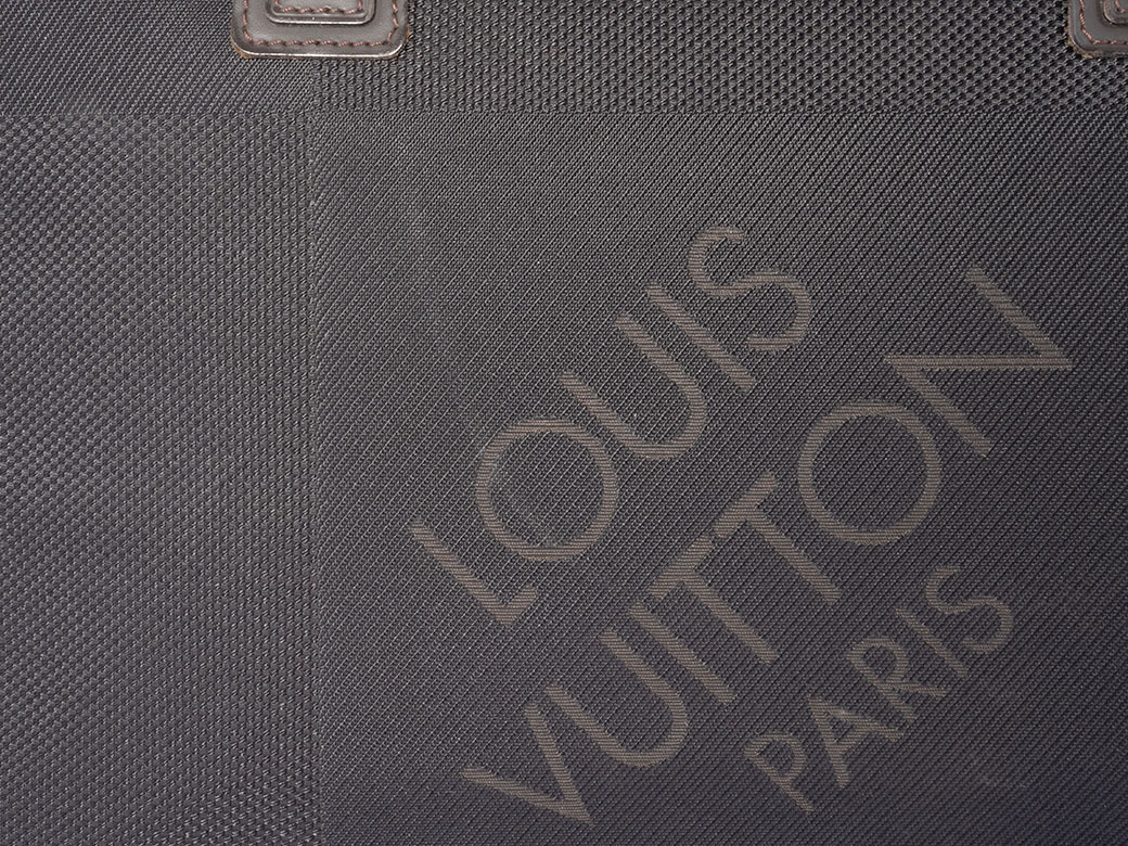 ルイヴィトン ヤック ビジネスバッグ M93082 ダミエ ジェアンキャンバス ノワール メンズ ブリーフケース LOUIS VUITTON 中古_画像6