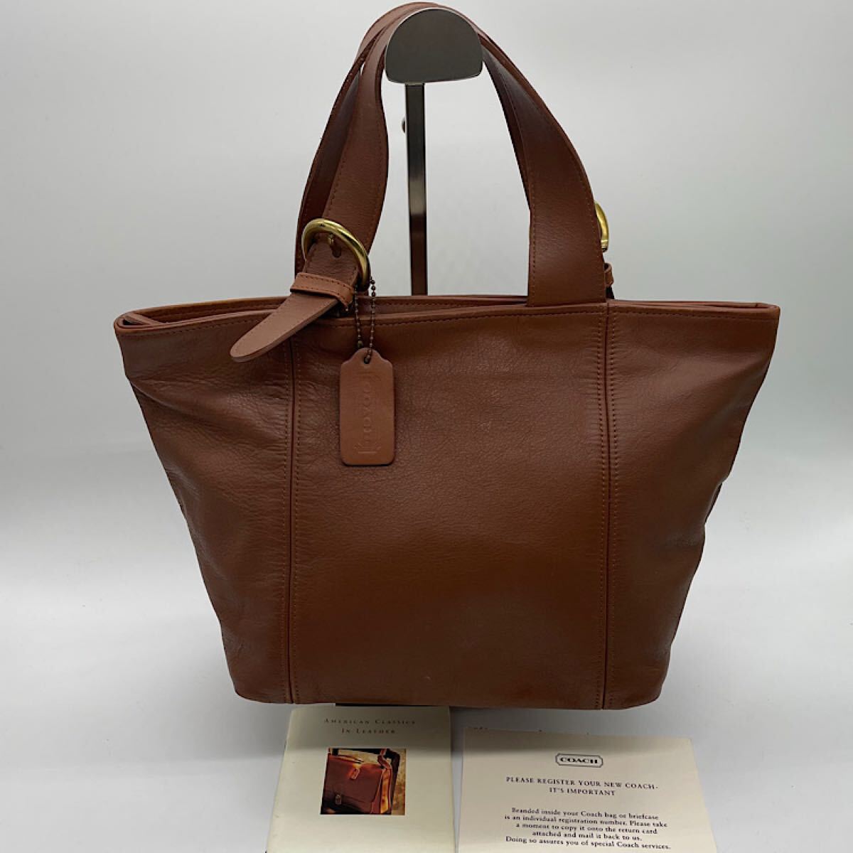 1円スタート 新品同様 COACH オールドコーチ レザー 1円スタート 新品同様 COACH オールドコーチ レザー