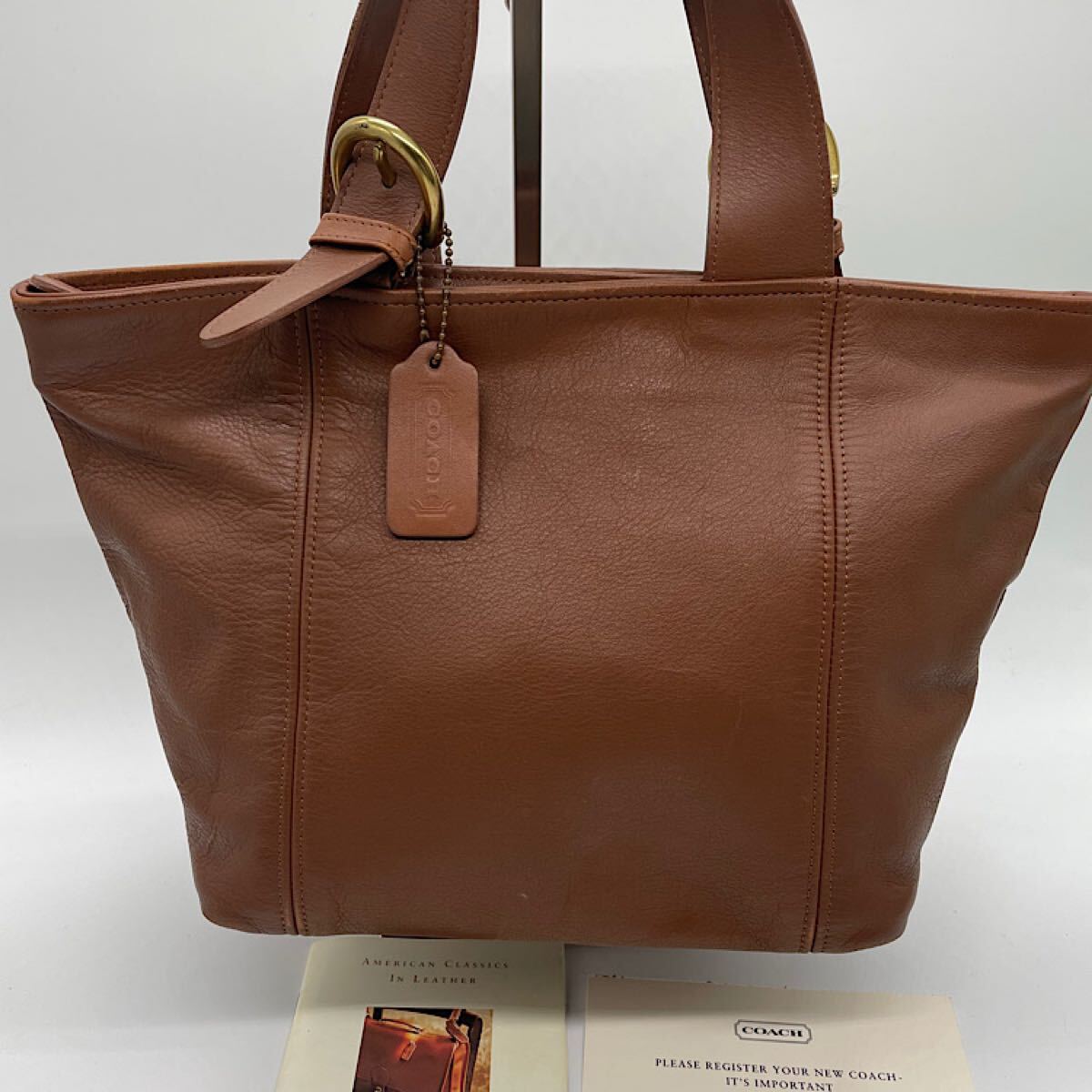 1円スタート 新品同様 COACH オールドコーチ レザー 1円スタート 新品同様 COACH オールドコーチ レザー