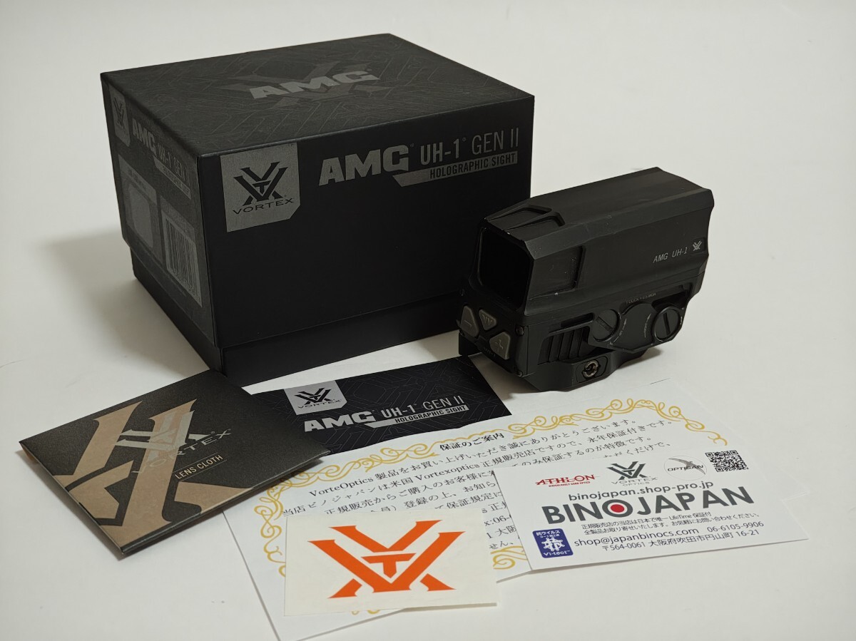 実物　VORTEX UH-1 GEN2 ホロサイト 開封】VORTEX AMG UH-1 GENⅡ 実物ホロサイト【レビュー】 - YouTube