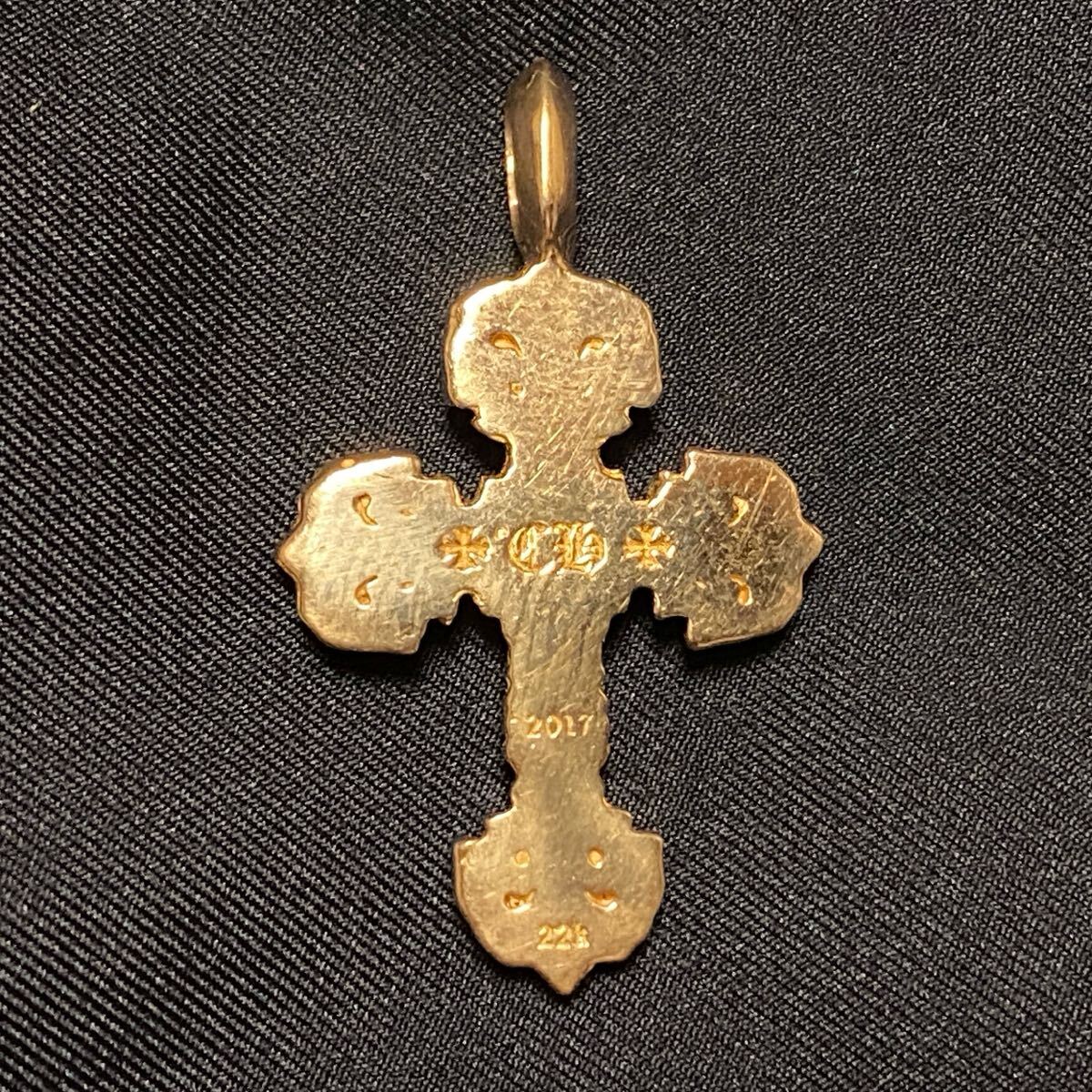 希少】CHROME HEARTS クロムハーツ 22k タイニー フィリグリー 希少】CHROME HEARTS クロムハーツ 22k タイニー フィリグリー