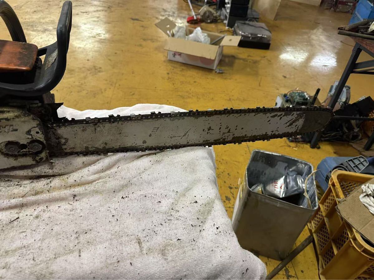 秋田発 STIHL 038AV エンジンチェーンソー チェンソー スチール 秋田発 STIHL 038AV エンジンチェーンソー チェンソー スチール
