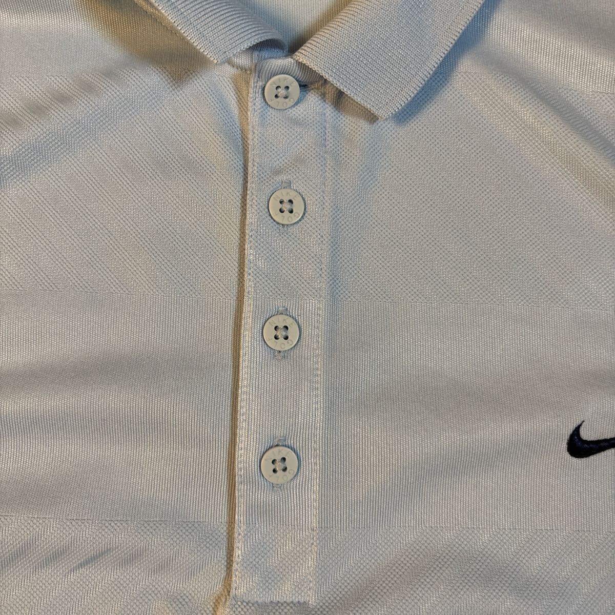NIKE GOLF ナイキゴルフ DRI-FIT ゴルフシャツ Lサイズ 水色 NIKE GOLF ナイキゴルフ DRI-FIT ゴルフシャツ Lサイズ 水色
