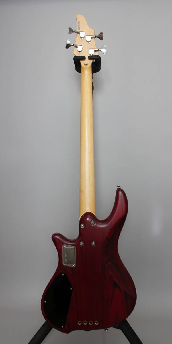 [ обслуживание * отрегулирован ]EDWARDS/ Edwards E-BB электрический бас Satin Burner Red обычная цена 192,500 иен ( контрольный номер 240001)