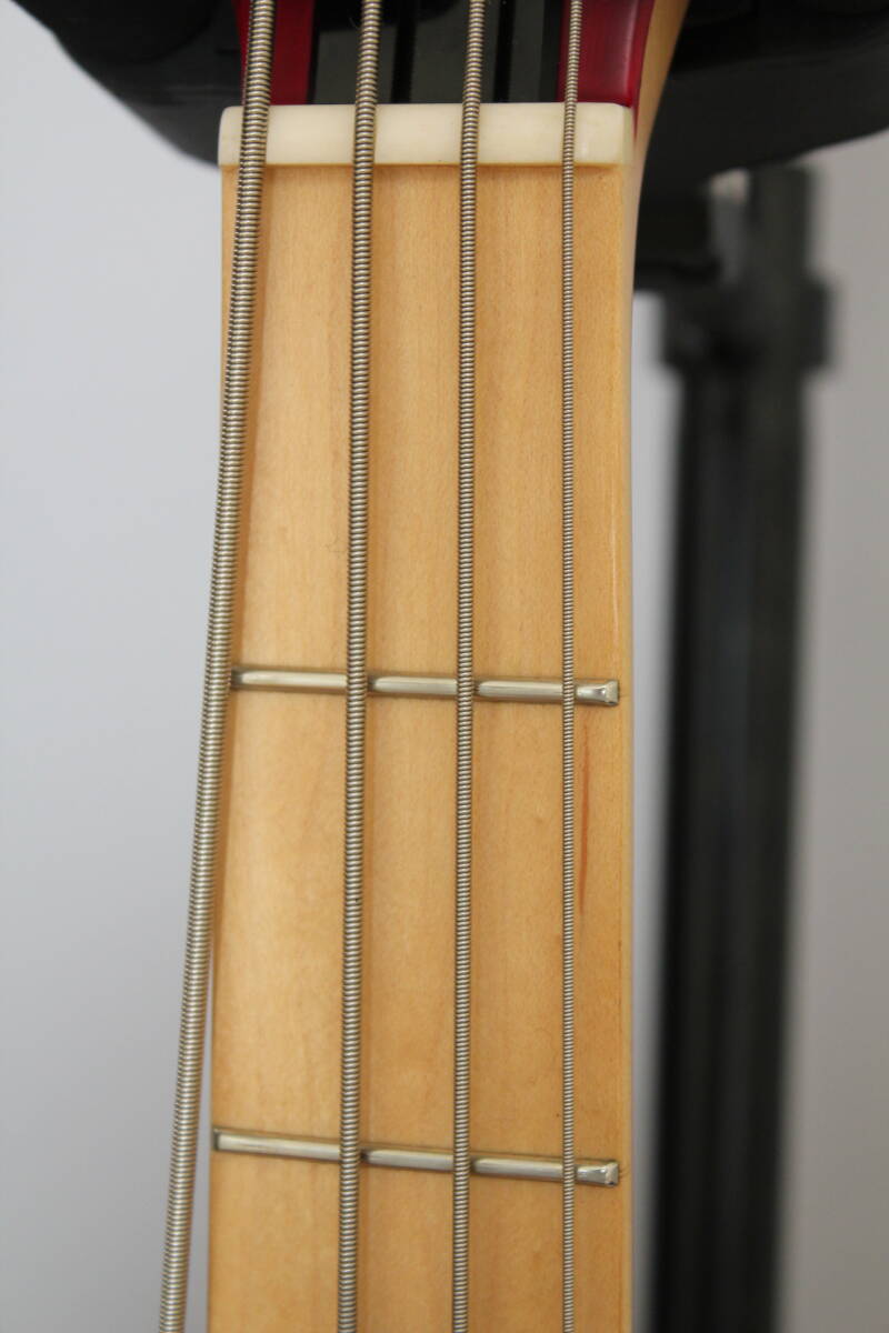 [ обслуживание * отрегулирован ]EDWARDS/ Edwards E-BB электрический бас Satin Burner Red обычная цена 192,500 иен ( контрольный номер 240001)