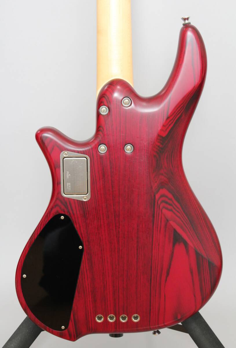 [ обслуживание * отрегулирован ]EDWARDS/ Edwards E-BB электрический бас Satin Burner Red обычная цена 192,500 иен ( контрольный номер 240001)